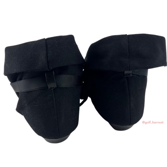 Chinese Laundry Women's Black Twill Sudoku Low Wedge Thong Sandal, Choose Size - Picture 13 of 14